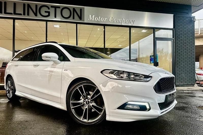 White Used 2018 Ford Mondeo ST-Line Estate | £12,995 (A bit pricey) - Image 1/1