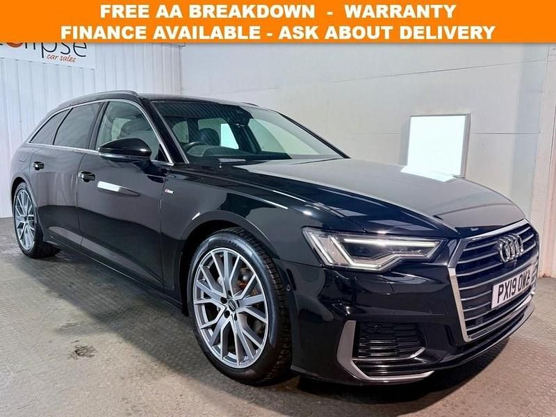 Black Used 2019 Audi A6 S-Line Estate | £19,995 (Fair price) - Image 1/3