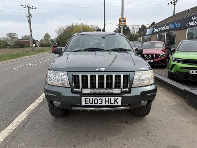 Used Jeep Grand Cherokee Limited 163 HP (119 kW) 2003 Green SUV