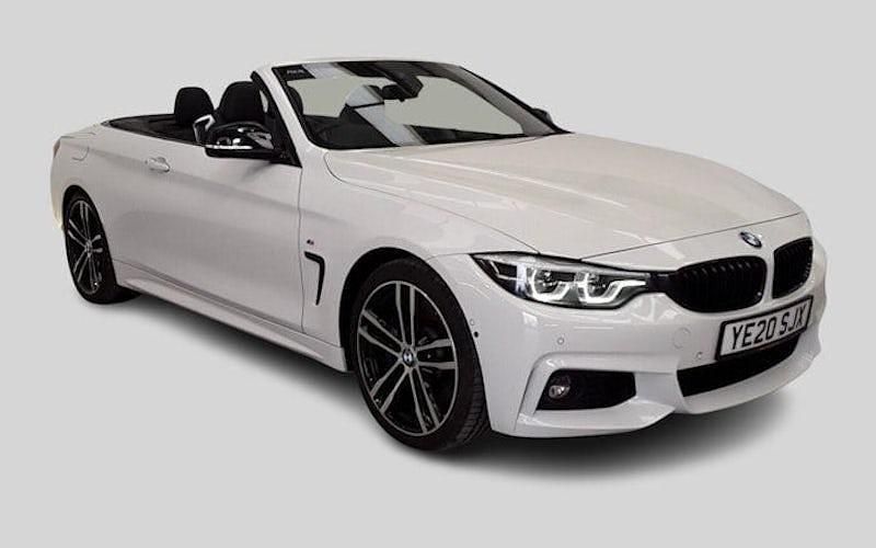 Used BMW 430 Cabriolet M Sport 252 HP (185 kW) 2020 White Cabriolet