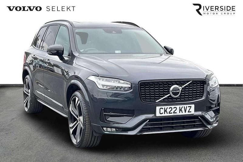 Grey Used 2022 Volvo XC90 R-Design SUV | £41,650 (Fair price) - Image 1/4
