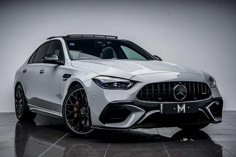 Grey Used 2024 Mercedes C63S AMG Edition Sedan | £72,495 (Fair price) - Image 1/4