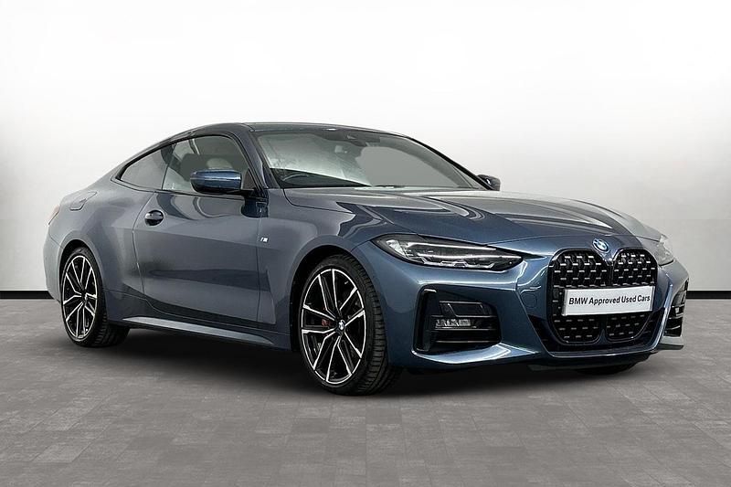 Blue Used 2022 BMW 420 M Sport Coupe | £29,900 (Fair price) - Image 1/3