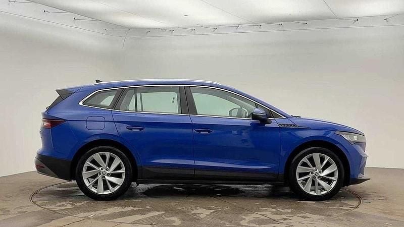 Used Skoda Enyaq iV ecoSuite 97 kW (132 HP) 2021 Energy blue SUV