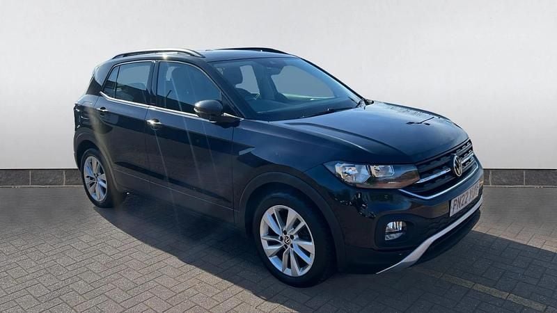 Used VW T-Cross SE 110 HP (80 kW) 2022 Black SUV