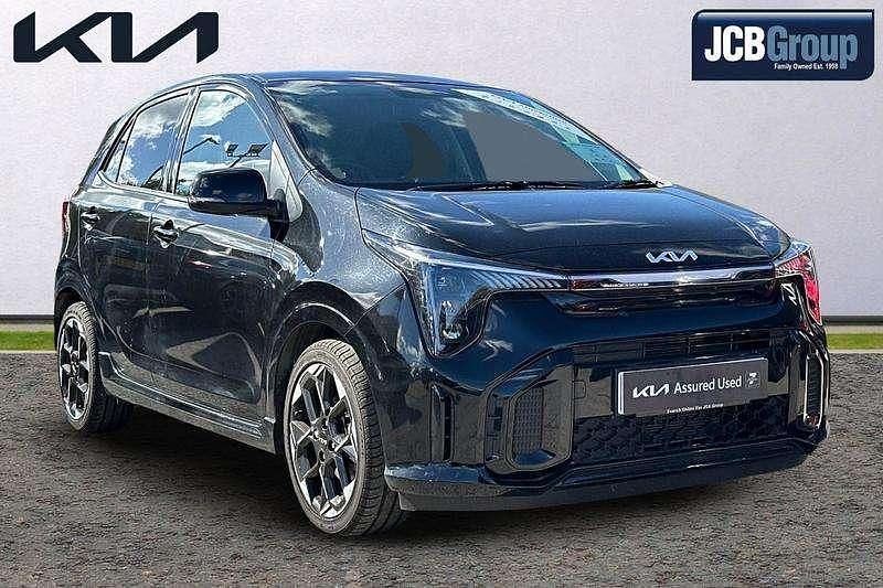 Black New 2024 Kia Picanto GT-Line Hatchback | £15,490 (Fair price) - Image 1/4
