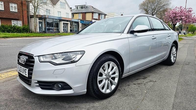 Used Audi A6 Comfort 177 HP (130 kW) 2013 Silver Sedan