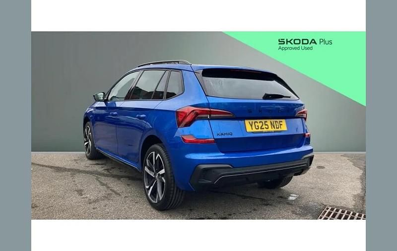 Used Skoda Kamiq Monte Carlo 116 HP (85 kW) 2025 Blue SUV