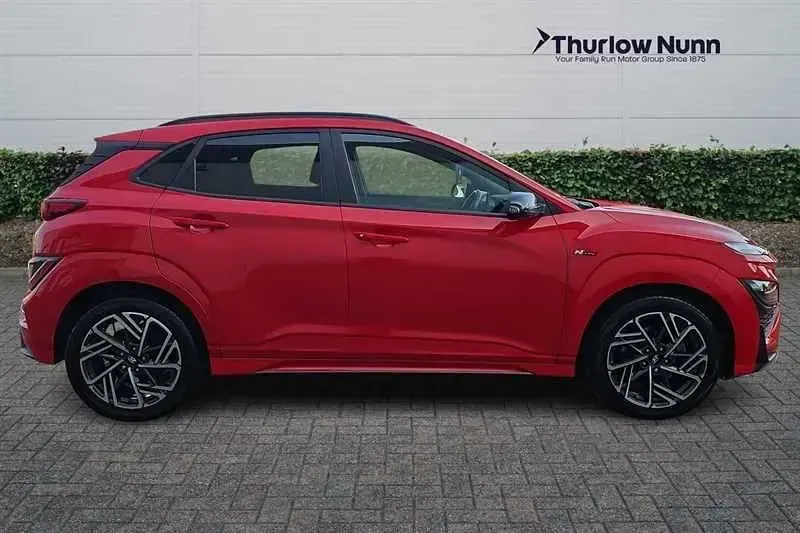 Second-hand Hyundai Kona N Line 120 CP (88 kW) 2021 Roșu SUV