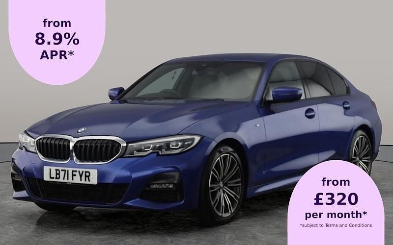 Blue Used 2021 BMW 320 M Sport Sedan | £21,795 (Fair price) - Image 1/2