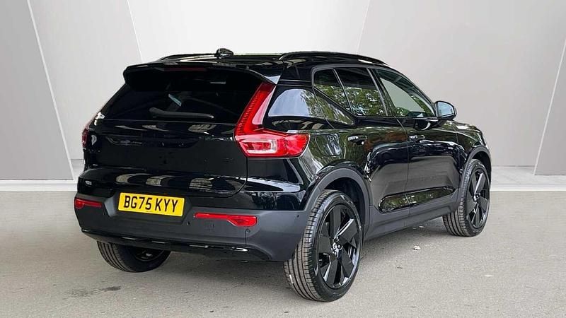 Special metallic onyx black New 2025 Volvo XC40 Ultra SUV | £39,990 (Super price) - Image 1/3