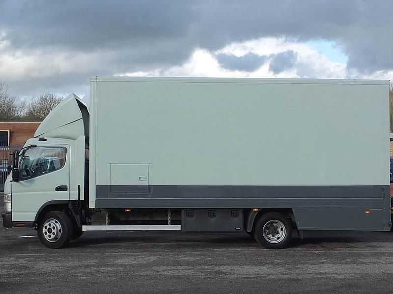 Used Mitsubishi Canter 150 HP (110 kW) 2020 Green Van