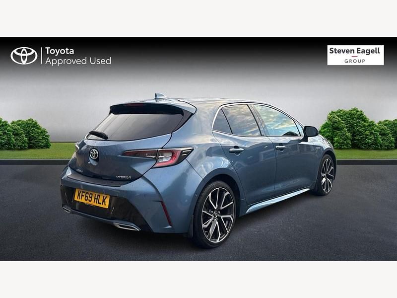 Used Toyota Corolla 2020 Blue Hatchback