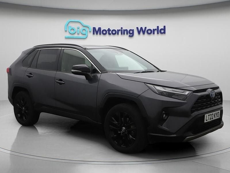 Grey/black Used 2022 Toyota RAV4 Hybrid SUV | £28,600 (Fair price) - Image 1/4