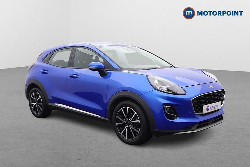 Blue Used 2021 Ford Puma Titanium SUV | £13,699 (Super price) - Image 1/4
