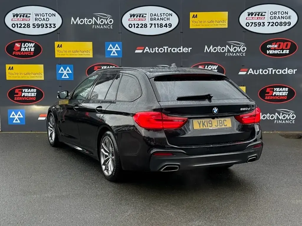 Used BMW 520 M Sport 190 HP (139 kW) 2019 Black Estate
