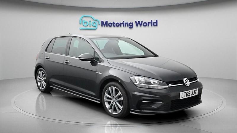 Used VW Golf VII R-line 150 HP (110 kW) 2019 Grey Hatchback