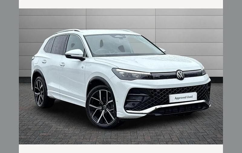White Used 2025 VW Tiguan R-line SUV | £32,991 (Good price) - Image 1/3