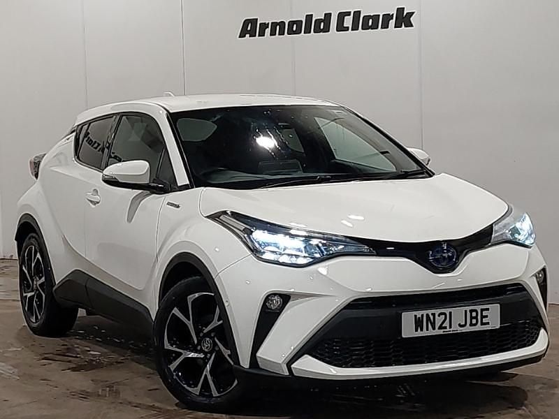 White Used 2021 Toyota C-HR Design SUV | £18,198 (Fair price) - Image 1/4