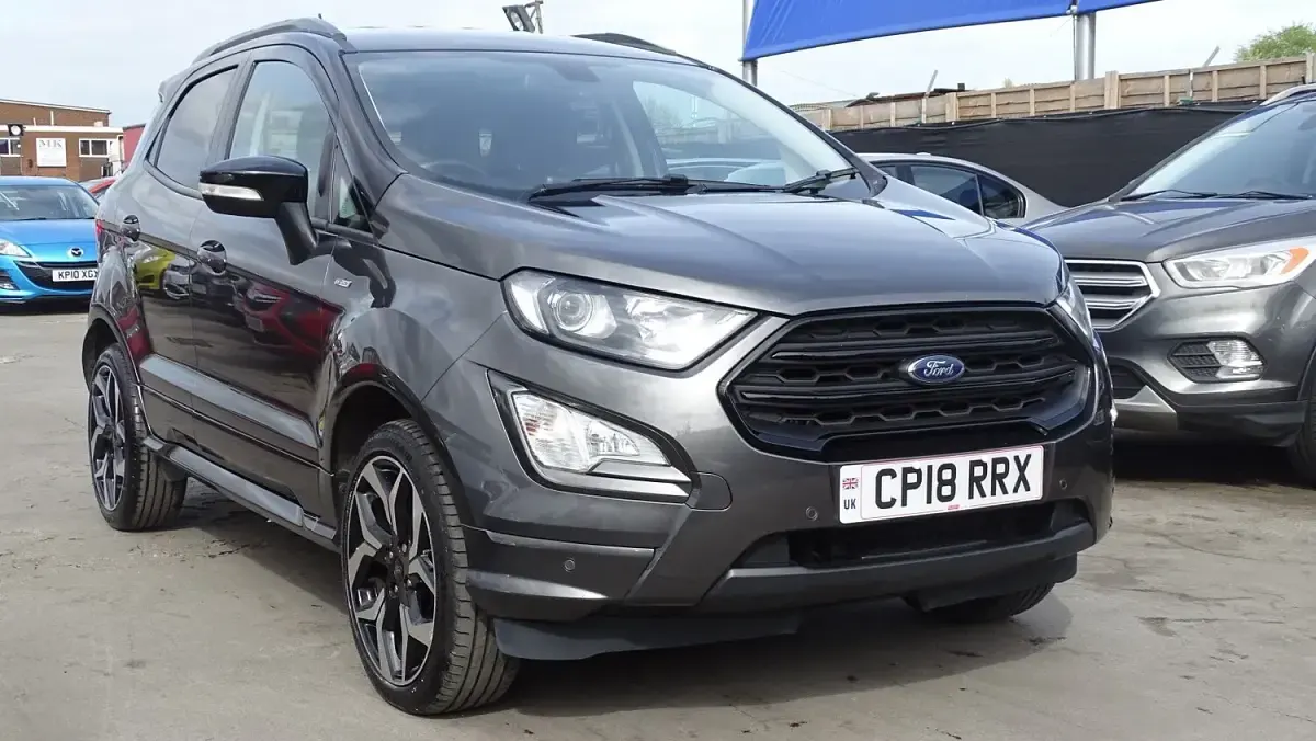 Used Ford Ecosport ST-Line 125 HP (91 kW) 2018 Grey SUV
