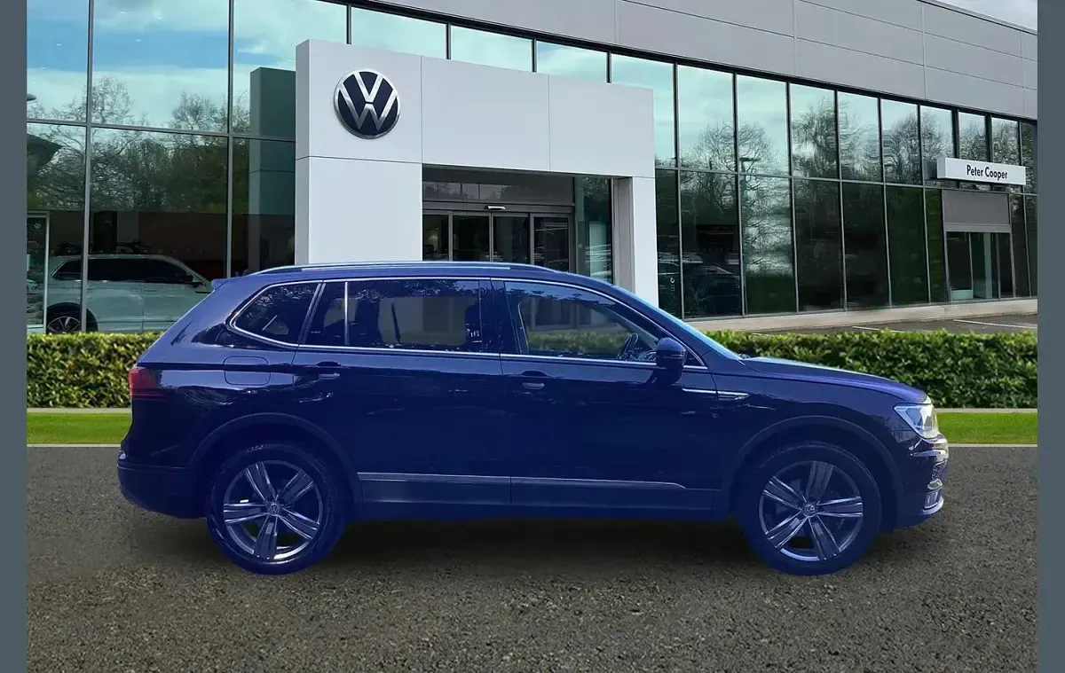 Used VW Tiguan Allspace Match 150 HP (110 kW) 2020 Black SUV