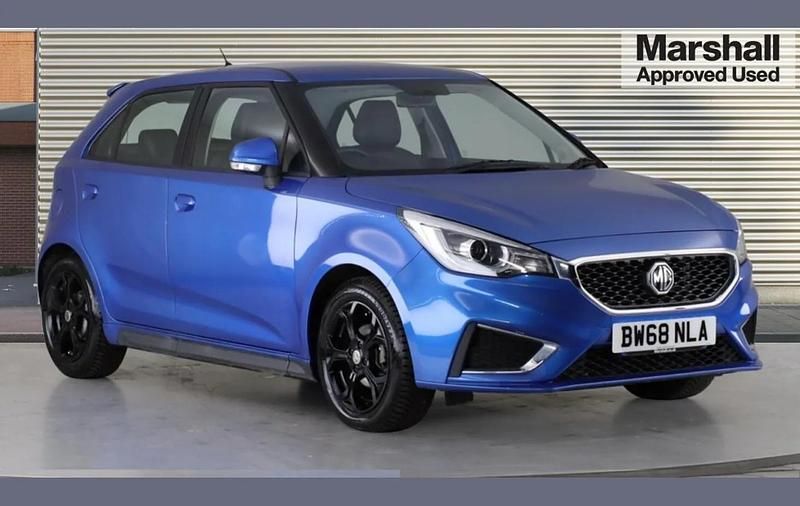Blue Used 2019 MG MG3 Exclusive Hatchback | £7,995 (Fair price) - Image 1/4