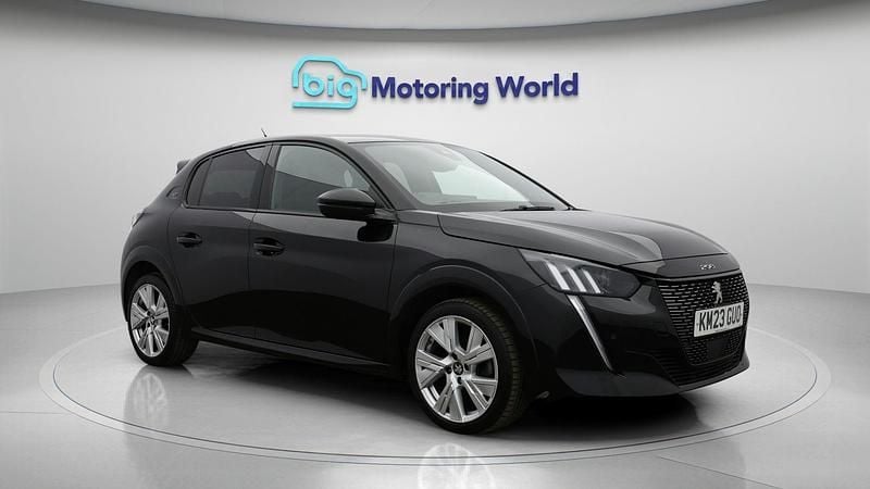 Black Used 2023 Peugeot 208 GT Hatchback | £12,800 (Good price) - Image 1/4