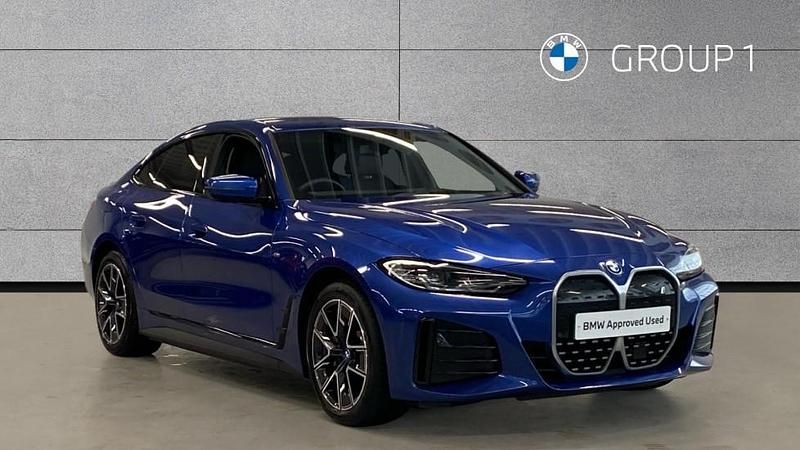 Used BMW i4 M Sport 246 kW (335 HP) 2022 Blue Sedan