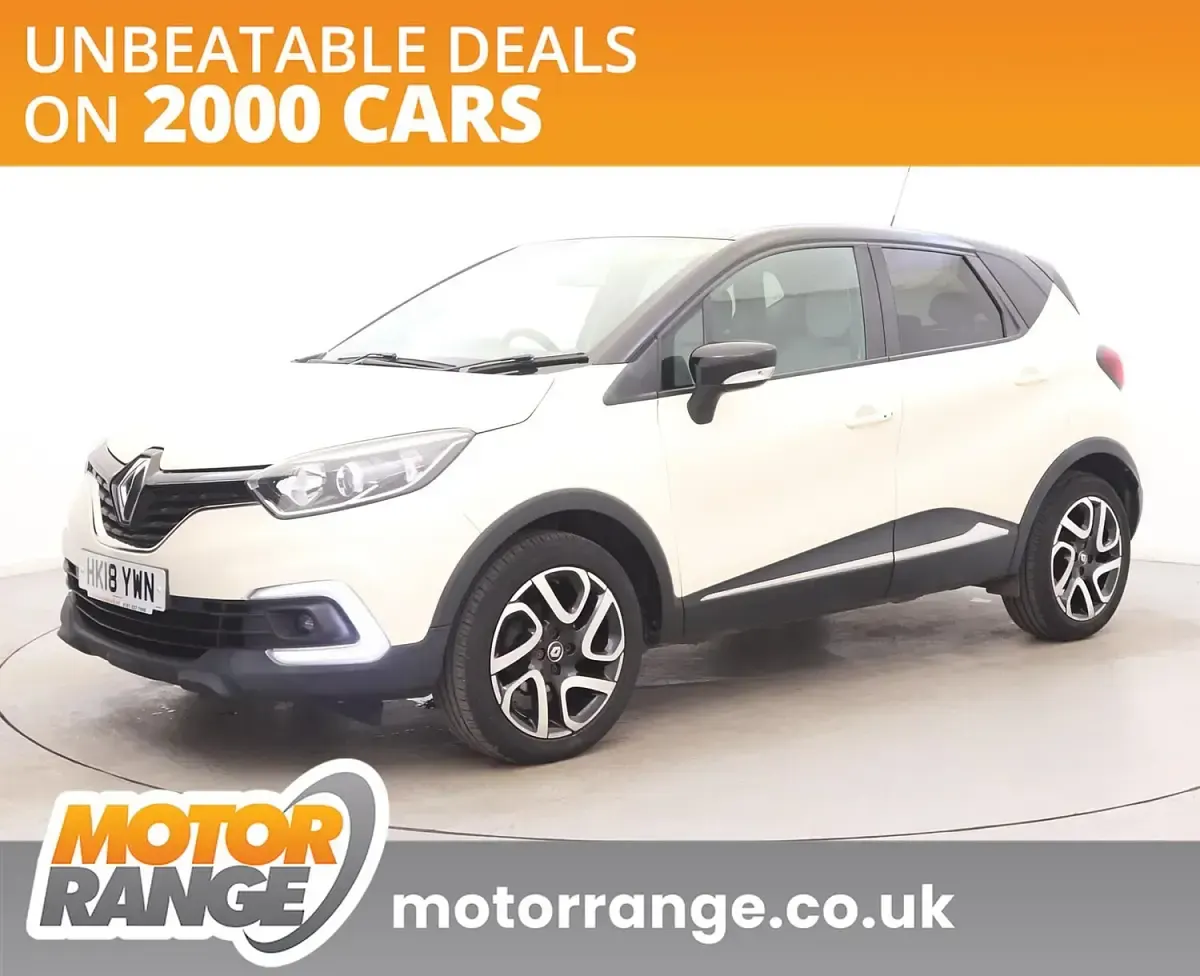 Used Renault Captur Iconic 90 HP (66 kW) 2018 Cream/black SUV