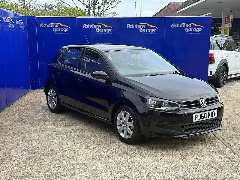 Used VW Polo SE 84 HP (61 kW) 2011 Black Hatchback