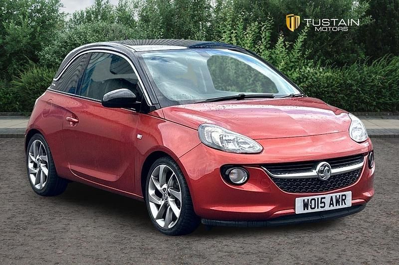 Used Vauxhall Adam Slam 87 HP (63 kW) 2015 Red Hatchback