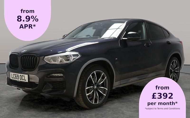 Black Used 2019 BMW X4 M Sport SUV | £25,944 (Fair price) - Image 1/2