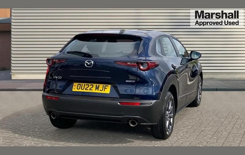 Begagnad Mazda CX-30 186 HK (136 kW) 2022 Blå SUV