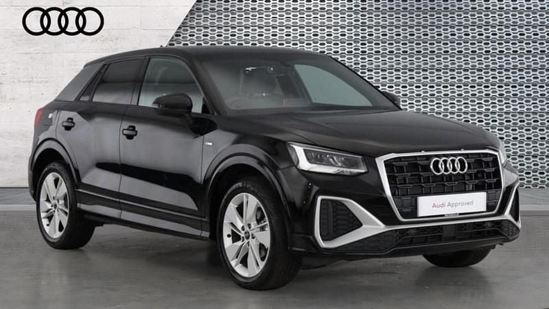 Black Used 2024 Audi Q2 S-Line SUV | £25,252 (Fair price) - Image 1/4