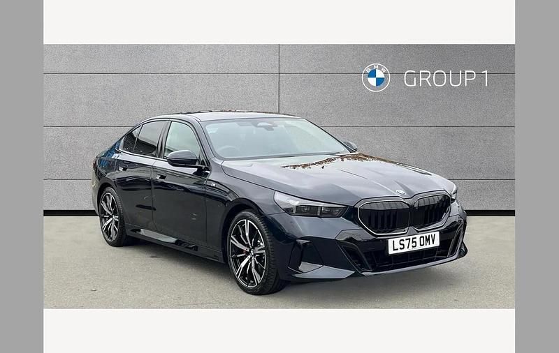 Black New 2025 BMW 520 M Sport Sedan | £49,975 (Fair price) - Image 1/4