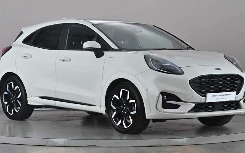 White Used 2020 Ford Puma ST-Line X Hatchback | £13,699 (Fair price) - Image 1/4