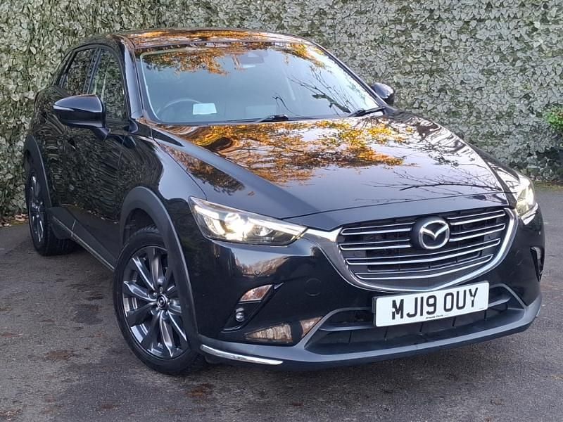 Black Used 2019 Mazda CX-3 Inclusive SUV | £14,798 (Fair price) - Image 1/4