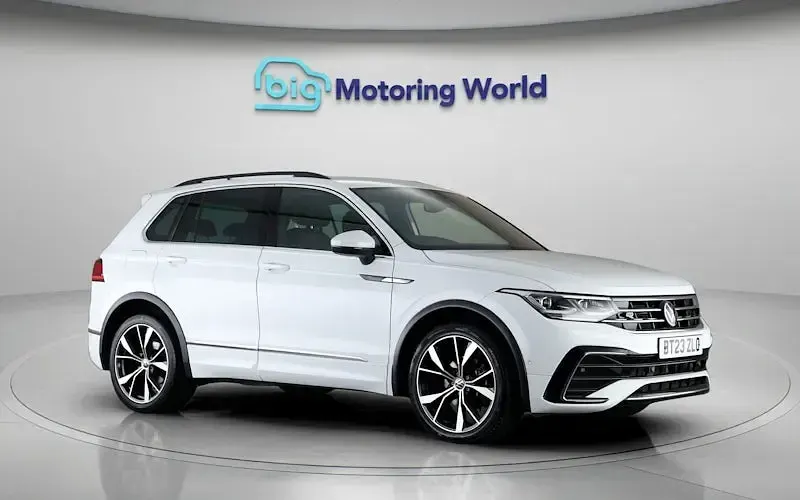 Used VW Tiguan R-line 150 HP (110 kW) 2023 White SUV