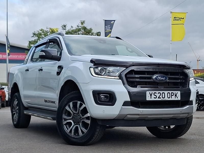 White Used 2020 Ford Ranger Wildtrack Pickup | £17,998 (Good price) - Image 1/4