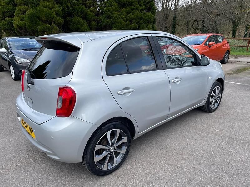 Used Nissan Micra N-TEC 80 HP (58 kW) 2016 Silver Hatchback