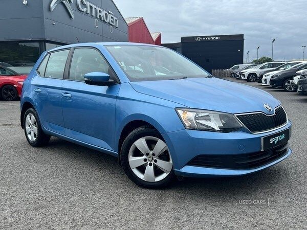 Blue Used 2016 Skoda Fabia SE Hatchback | £6,450 (Fair price) - Image 1/4