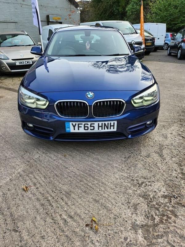 Used BMW 116 Sport Line 2015 Blue Hatchback