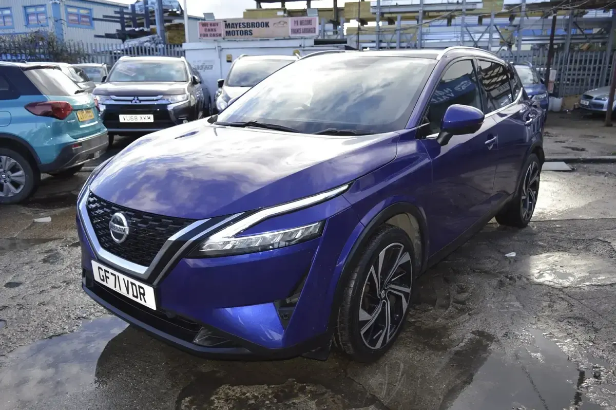 Used Nissan Qashqai Tekna+ 160 HP (117 kW) 2021 Blue SUV