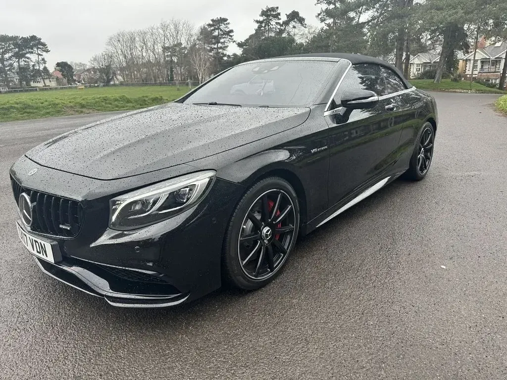 Used Mercedes S63 AMG 2017 Black Cabriolet