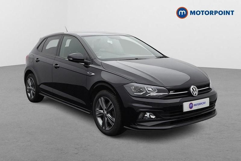 Black Used 2018 VW Polo R-line Hatchback | £13,299 (A bit pricey) - Image 1/4