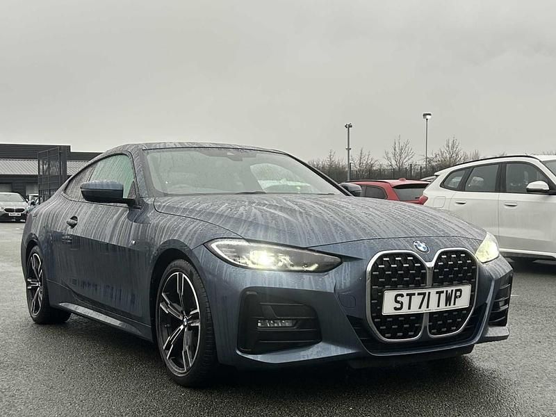 Used BMW 420 M Sport 192 HP (141 kW) 2022 Arctic race blue metallic Coupe