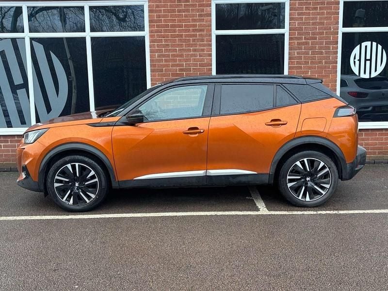 Used Peugeot e-2008 GT-line 2020 Orange SUV