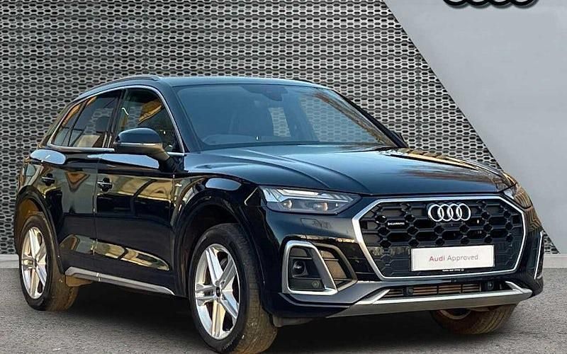 Black Used 2023 Audi Q5 S-Line SUV | £34,042 (Fair price) - Image 1/4