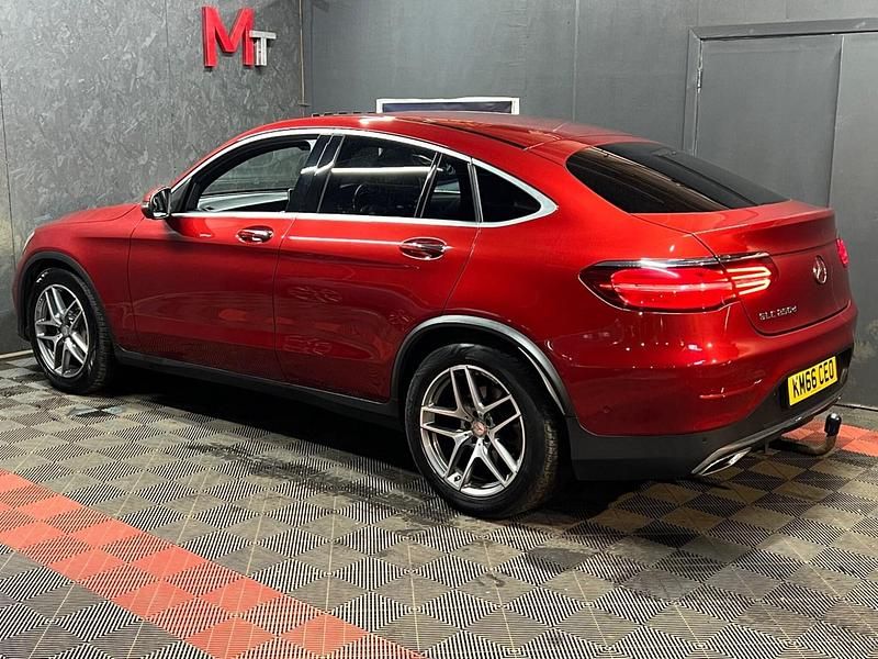 Used Mercedes GLC250 AMG line 2016 Red Coupe
