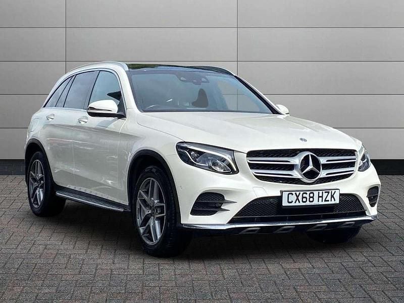 White Used 2018 Mercedes GLC220 AMG Line Premium SUV | £20,695 (Fair price) - Image 1/4